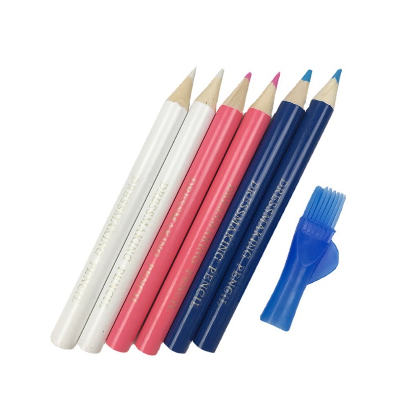Sewing Gauge Ruler - 3/6 adet suda çözünebilir kumaş kalemleri