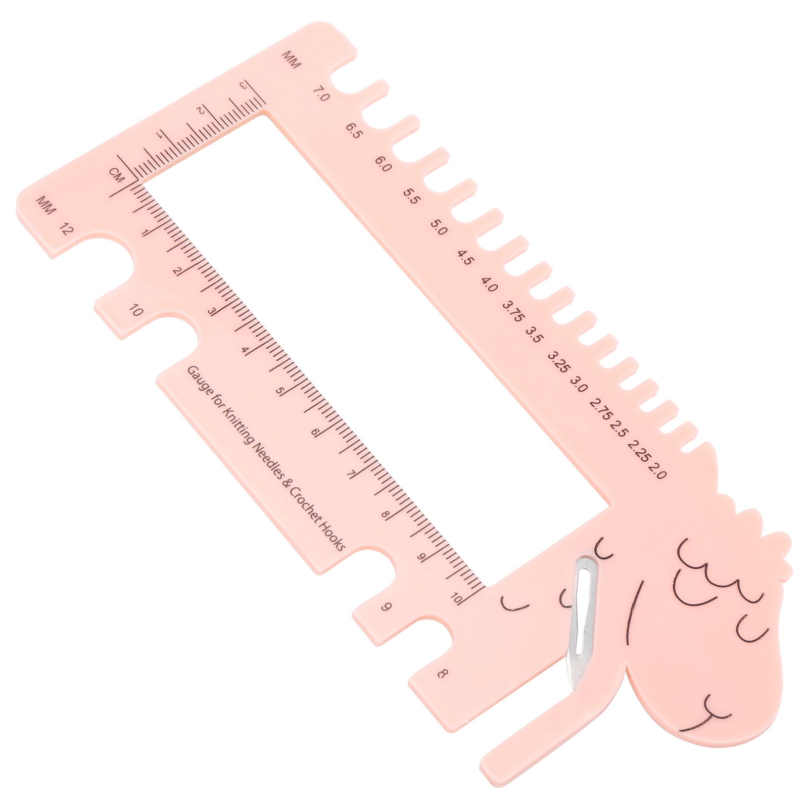 Cetvel Plastik Koyun Şekli Tığ - Sewing Gauge Ruler incelemesi ve fiyatı